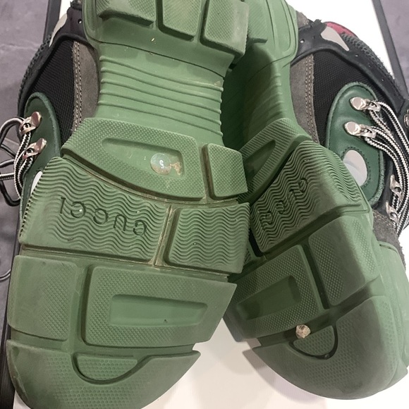 Gucci Flashtrek Sega Green Boots - Picture 5 of 6